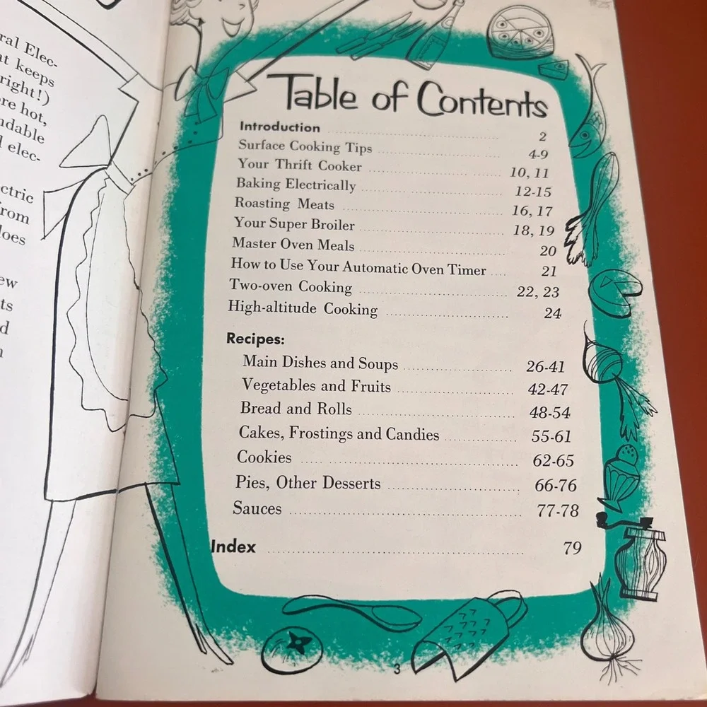 Vtg General Electric Speed Cooking Cookbook GE Automatic Electric Range Manual